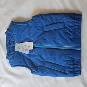 NWT Cat&Jack Puffer Vest Sz2T